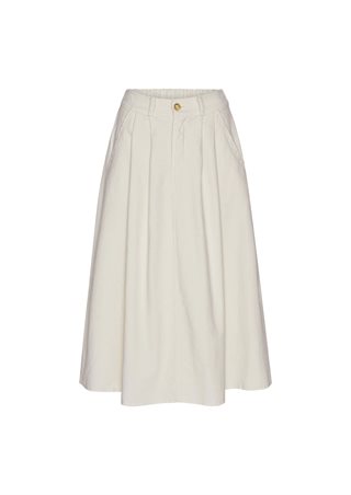 Amaze - Eleanor Corduroy Nederdel - Off White